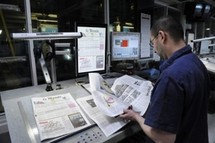 Le Monde risque à nouveau de pas être imprimé mercredi Le Monde risque à nouveau de pas être imprimé mercredi