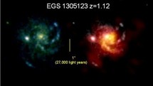 Les étoiles naissaient en nombre dans les galaxies primitives riches en gaz Les étoiles naissaient en nombre dans les galaxies primitives riches en gaz
