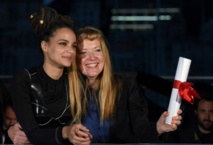 Andrea Arnold et Sasha Lane Andrea Arnold et Sasha Lane
