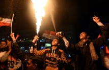 CAN-2017: Scène de liesse en Egypte, qualifiée pour la finale CAN-2017: Scène de liesse en Egypte, qualifiée pour la finale