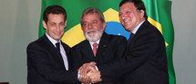 À Rio, Sarkozy attend la signature d'importants contrats d'armement À Rio, Sarkozy attend la signature d'importants contrats d'armement