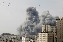 Attaque aérienne massive d'Israël contre le Hamas à Gaza