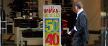 Le coup d'envoi pour les soldes d'hiver Le coup d'envoi pour les soldes d'hiver