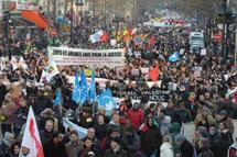 L'émotion suscitée par la guerre à Gaza provoque une forte mobilisation L'émotion suscitée par la guerre à Gaza provoque une forte mobilisation