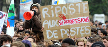 Les syndicats d'enseignants décident de sécher les voeux de Sarkozy