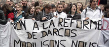 Nouvelle journée de mobilisation lycéenne Nouvelle journée de mobilisation lycéenne