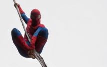 "Spiderman" tisse sa toile en Colombie, dans le ciel de Bogota "Spiderman" tisse sa toile en Colombie, dans le ciel de Bogota