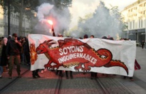 Manifestation "anticapitaliste" à Paris: 9 gardes à vue, 141 interpellations Manifestation "anticapitaliste" à Paris: 9 gardes à vue, 141 interpellations