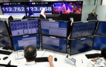 Enthousiasme mesuré sur les marchés en Asie après la victoire de Macron Enthousiasme mesuré sur les marchés en Asie après la victoire de Macron