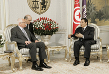 Entretien Ben Ali-Klaus : L’évolution des relations Tunisie-Tchéquie Entretien Ben Ali-Klaus : L’évolution des relations Tunisie-Tchéquie