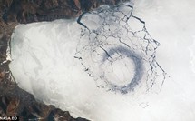 De curieux cercles de glace qui intriguent les scientifiques, découvrez les images De curieux cercles de glace qui intriguent les scientifiques, découvrez les images