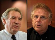 François Bayrou et Daniel Cohn-Bendit François Bayrou et Daniel Cohn-Bendit