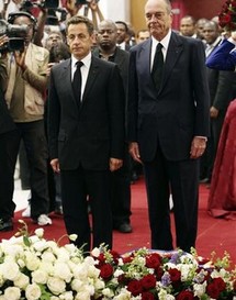 Nicolas Sarkozy et Jacques Chirac Nicolas Sarkozy et Jacques Chirac
