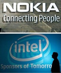 Nokia et Intel vont collaborer dans la technologie pour mobiles