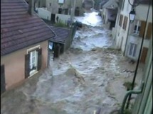 Inondations et coulées de boue dans la Marne après des orages de grêle Inondations et coulées de boue dans la Marne après des orages de grêle