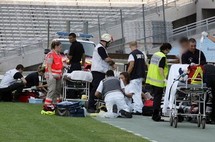 Effondrement de la scène Madonna à Marseille: le bilan porté à deux morts Effondrement de la scène Madonna à Marseille: le bilan porté à deux morts