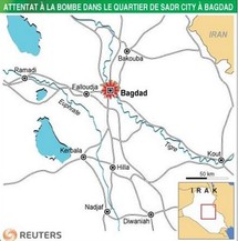 Cinq morts dans des attentats en Irak Cinq morts dans des attentats en Irak