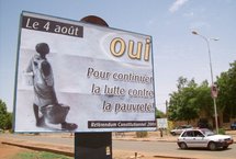 Niger : ultime appel de l'opposition pour "faire échec" au référendum