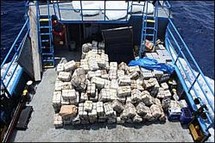 Saisie record de cocaïne pour la marine britannique en Amérique du sud Saisie record de cocaïne pour la marine britannique en Amérique du sud