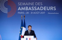Macron fait de la lutte contre le terrorisme sa priorité diplomatique Macron fait de la lutte contre le terrorisme sa priorité diplomatique