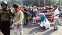 Indonésie : Manifestation en solidarité avec les musulmans Rohingyas à Jakarta