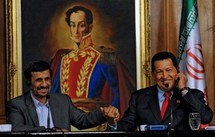 Mahmoud Ahmadinejad et Hugo Chavez Mahmoud Ahmadinejad et Hugo Chavez