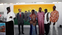 Vernissage à Rabat de l'exposition "Ubunt-L’Afrique en Marche" d’art plastique