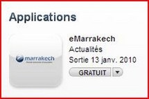eMarrakech.info lance la première application marocaine sur IPhone eMarrakech.info lance la première application marocaine sur IPhone