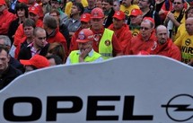 Opel: pas de concessions des salariés allemands après la fermeture d'Anvers