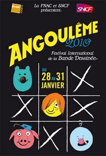 Ouverture jeudi du 37è festival de la bande dessinée d'Angoulême