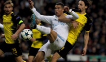 Foot/LDC-Gr.H-6e J : Le Real Madrid s’impose (3-2) face au Borussia Dortmund Foot/LDC-Gr.H-6e J : Le Real Madrid s’impose (3-2) face au Borussia Dortmund