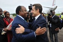 Ali Bongo et Nicolas Sarkozy