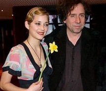 Marion Cotillard et Tim Burton