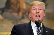 Trump donne une "dernière chance" à l'accord sur le nucléaire iranien Trump donne une "dernière chance" à l'accord sur le nucléaire iranien