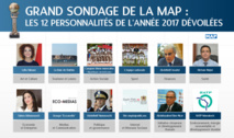 Grand sondage de la MAP : les 12 personnalités de l'année 2017 dévoilées Grand sondage de la MAP : les 12 personnalités de l'année 2017 dévoilées