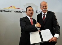 Carlos Ghosn et Dieter Zetsche