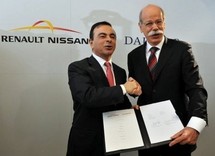 Carlos Ghosn et Dieter Zetsche Carlos Ghosn et Dieter Zetsche