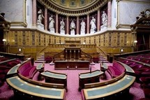 Hémicycle du Sénat, au Palais du Luxembourg