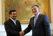 Mahmoud Ahmadinejad et Abdullah Gül