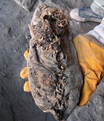 Découverte d'une chaussure de 5.500 ans, la plus vieille connue au monde Découverte d'une chaussure de 5.500 ans, la plus vieille connue au monde