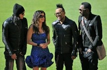 Le groupe Black Eyed Peas Le groupe Black Eyed Peas