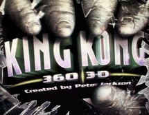 King Kong renaît de ses cendres au parc des Studios Universal à Los Angeles King Kong renaît de ses cendres au parc des Studios Universal à Los Angeles