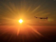 Vol historique de l'avion solaire Solar Impulse