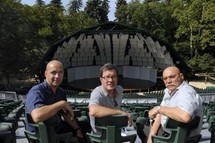 Michel Onoratini, René Martin et Jean-Pierre Onoratini Michel Onoratini, René Martin et Jean-Pierre Onoratini