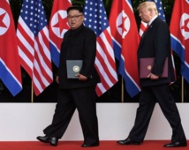 Trump et Kim disent s'engager dans une "nouvelle ère" Trump et Kim disent s'engager dans une "nouvelle ère"