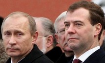 Vladimir Poutine et Dimitri Medvedev