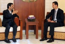 Mahmoud Ahmadinejad et Bachar al-Assad