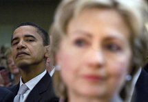 Barack Obama et Hillary Rodham Clinton