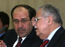 Nouri al-Maliki  et Jalal Talabani