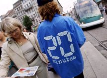 Le quotidien gratuit 20 Minutes lance sa 12e édition à Rennes Le quotidien gratuit 20 Minutes lance sa 12e édition à Rennes